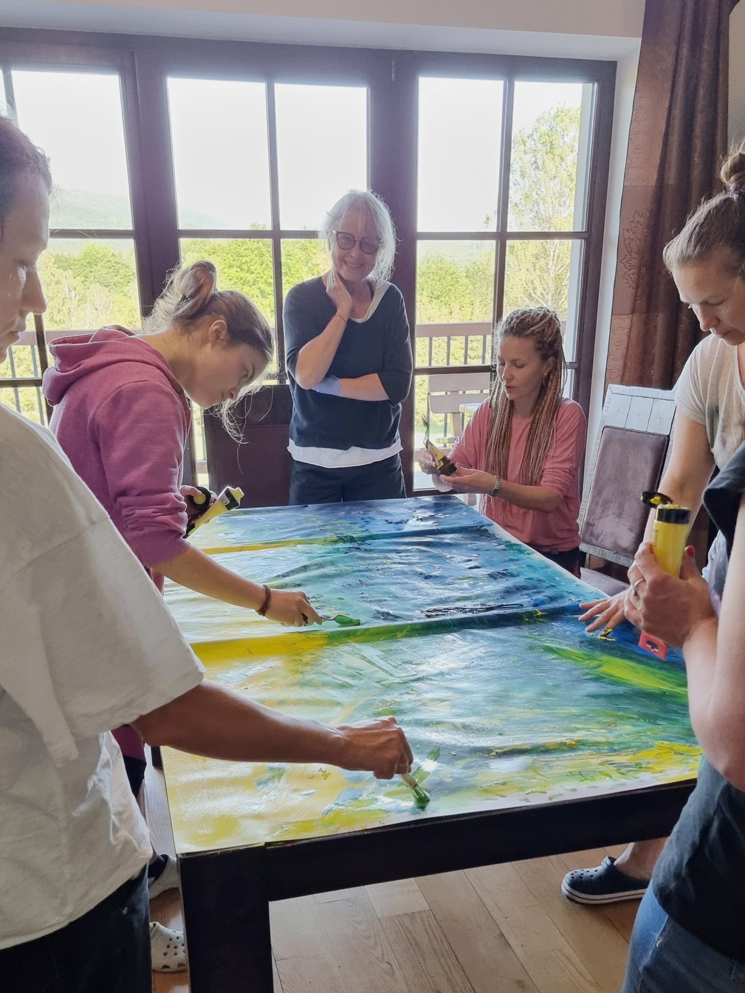 sztuka, malarstwo, obraz, warsztaty artystyczne, warsztaty, bieszczady, bieszczadach, malowanie, sztuka malarska, obrazy, malunek